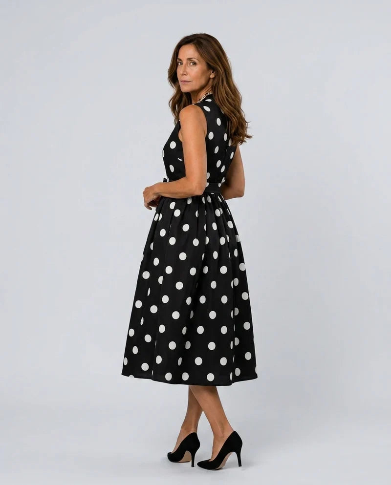 Frankie – Polka Dot Wrap Dress