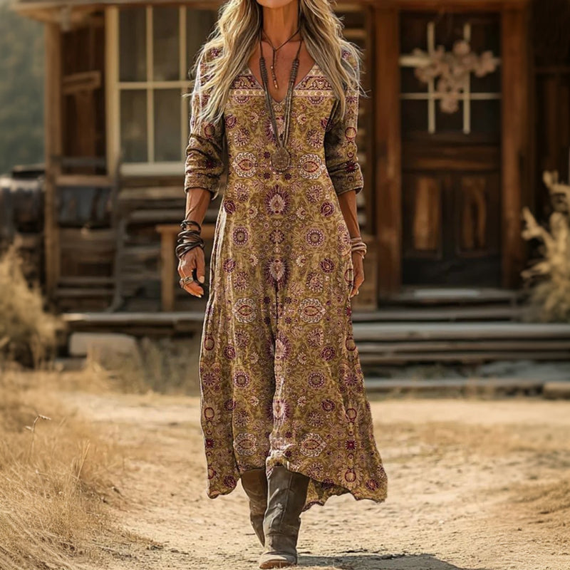 Mackenzie - Relaxed Bohemian Style Dress
