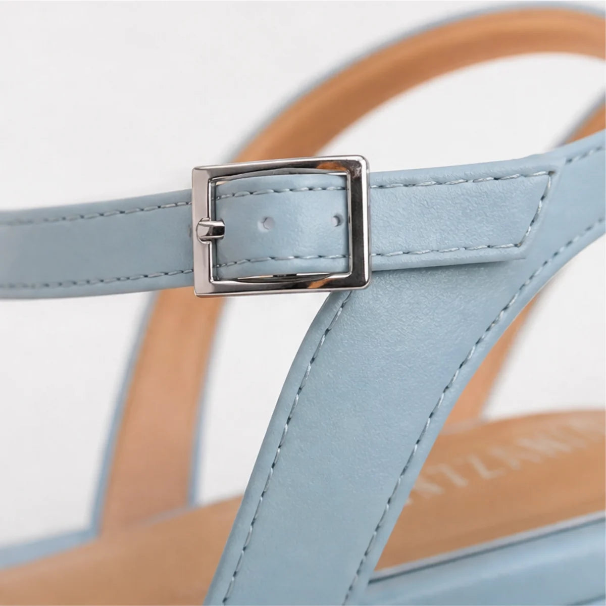 Amie - Light Blue Heeled Sandals