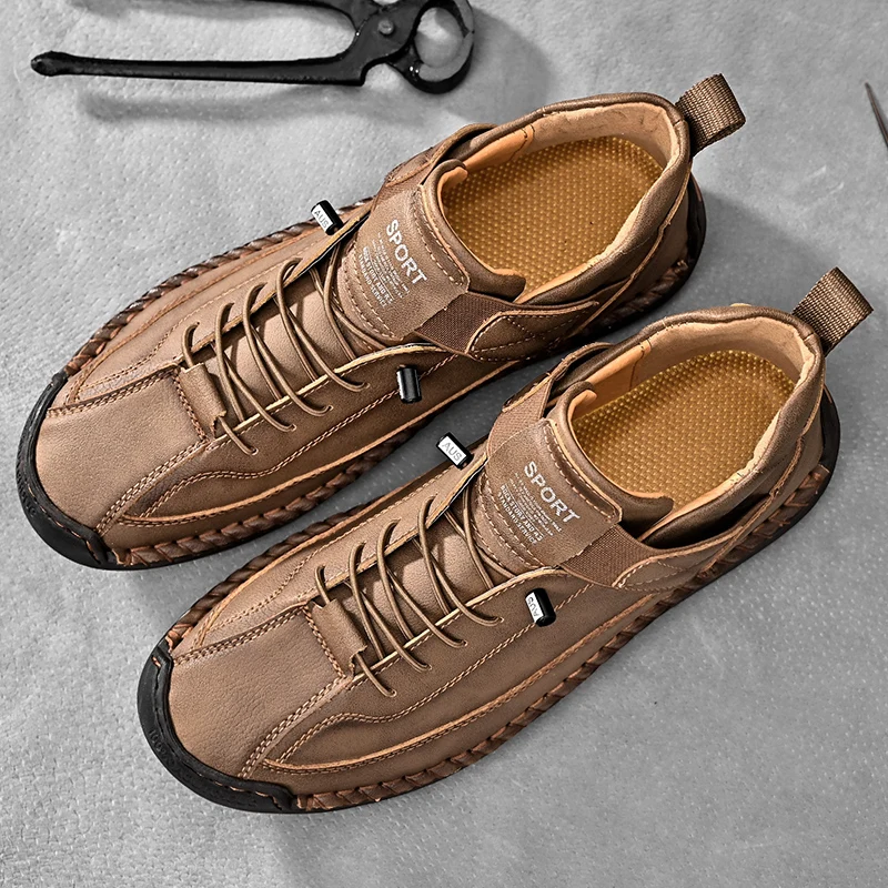 Wyatt - Hawthorne Leather Sneakers
