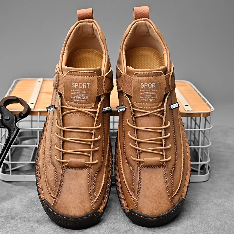 Wyatt - Hawthorne Leather Sneakers