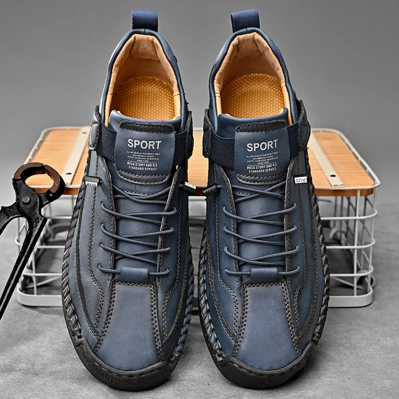 Wyatt - Hawthorne Leather Sneakers