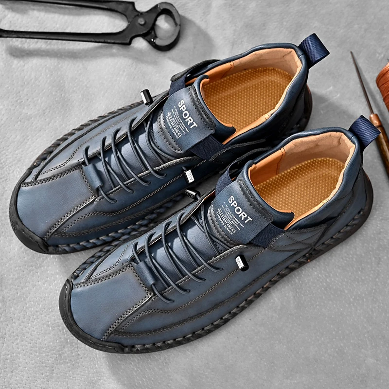 Wyatt - Hawthorne Leather Sneakers