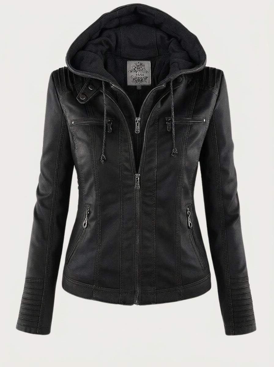 Ailany - Elegant Leather Jacket