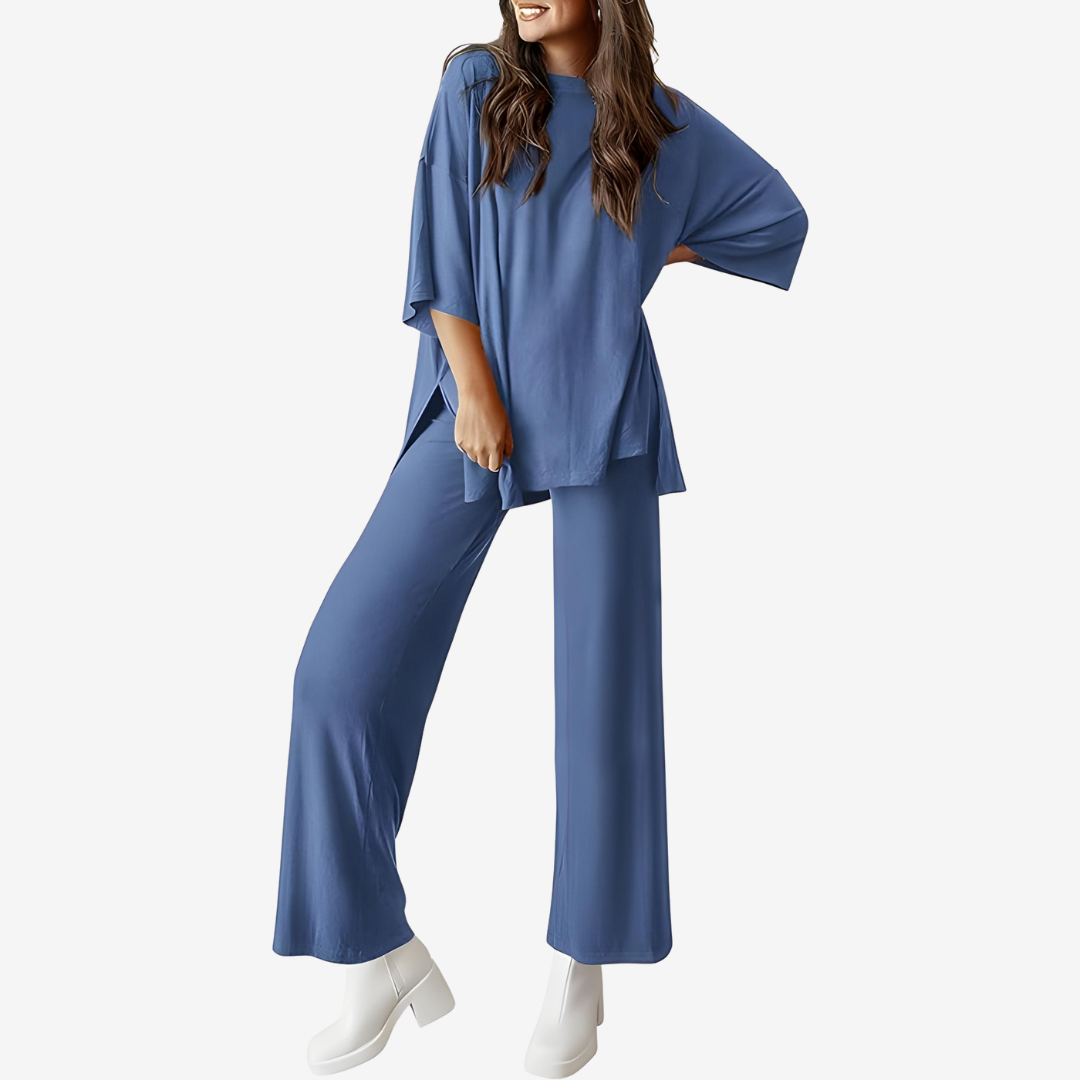 Zally – Effortless Two-Piece Lounge Set