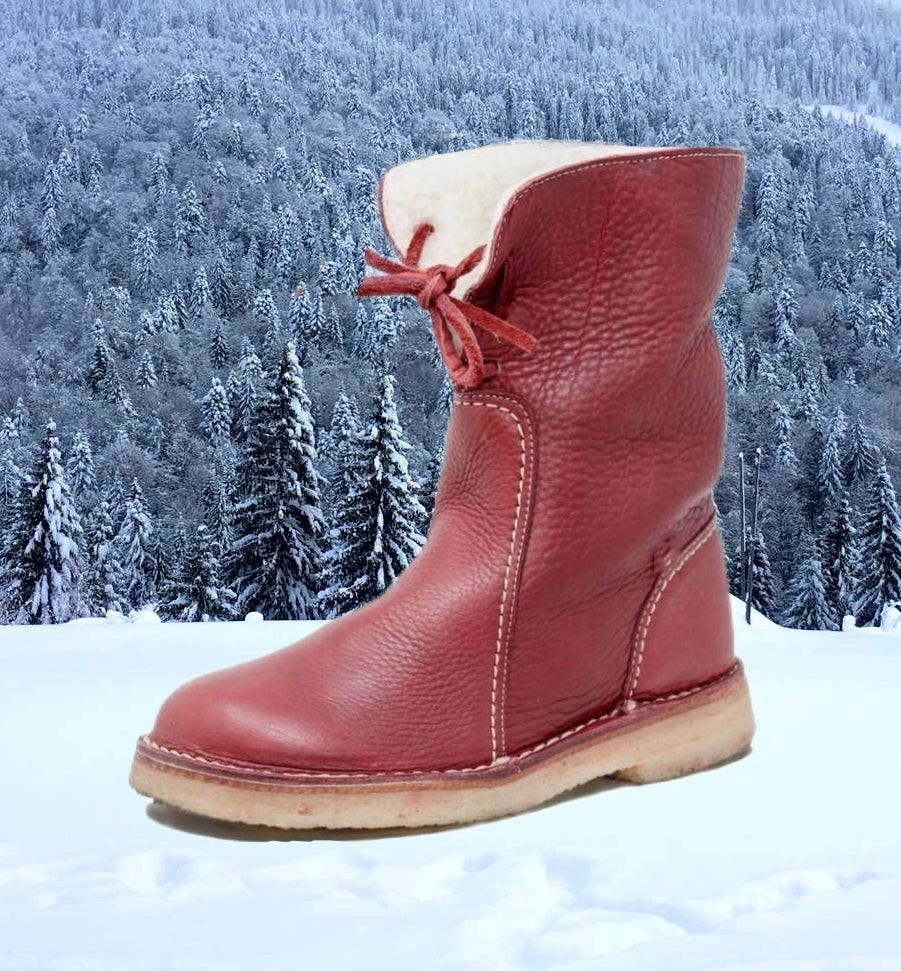 Corinne – Orthopedic Wool-Lined Boots