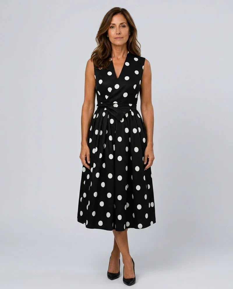Frankie – Polka Dot Wrap Dress