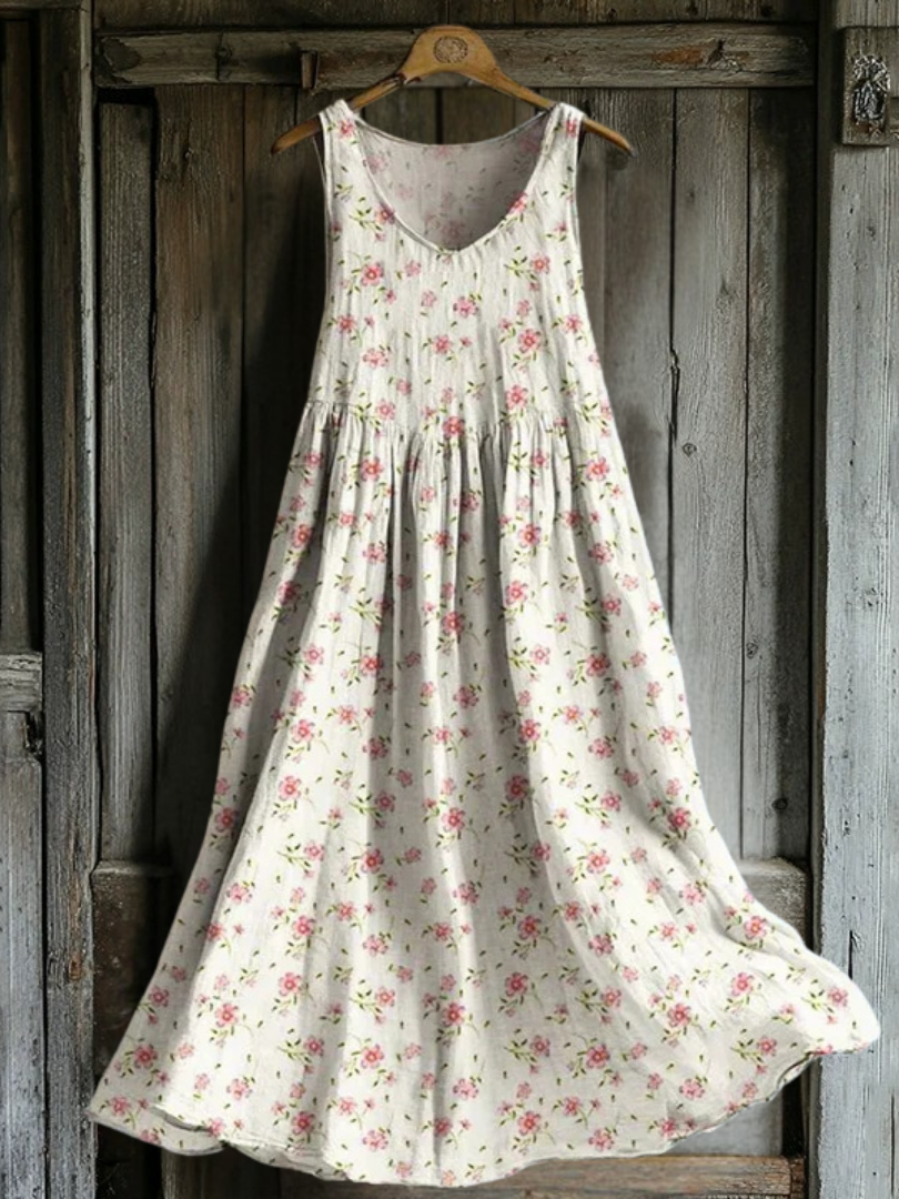 Edith – Dress with Floral Pattern