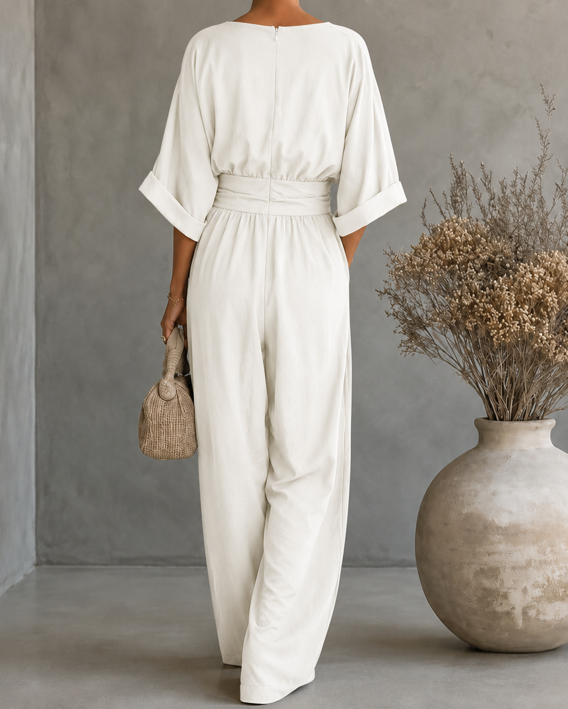 Giselle - Elegant Flowing Jumpsuit