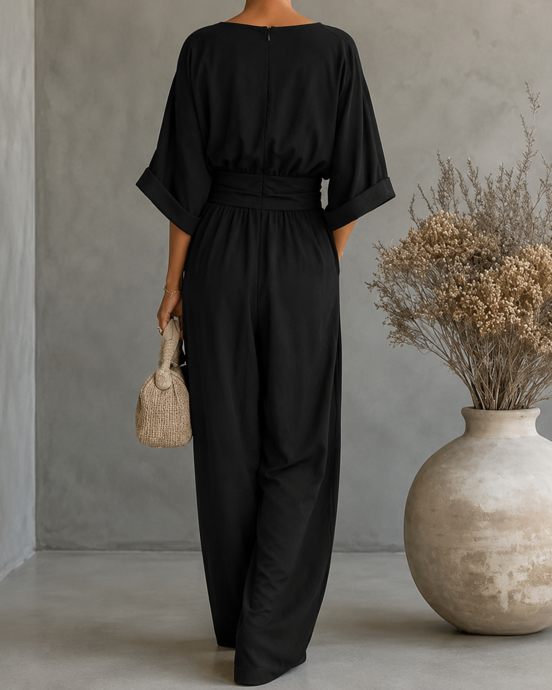 Giselle - Elegant Flowing Jumpsuit