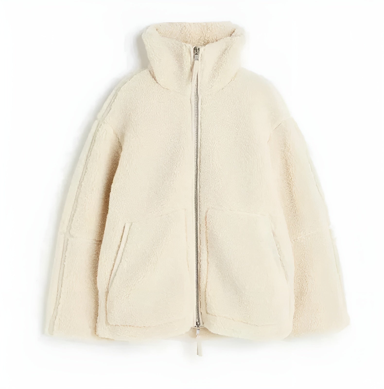 Jacky – Oversized Teddy Fleece Jacket