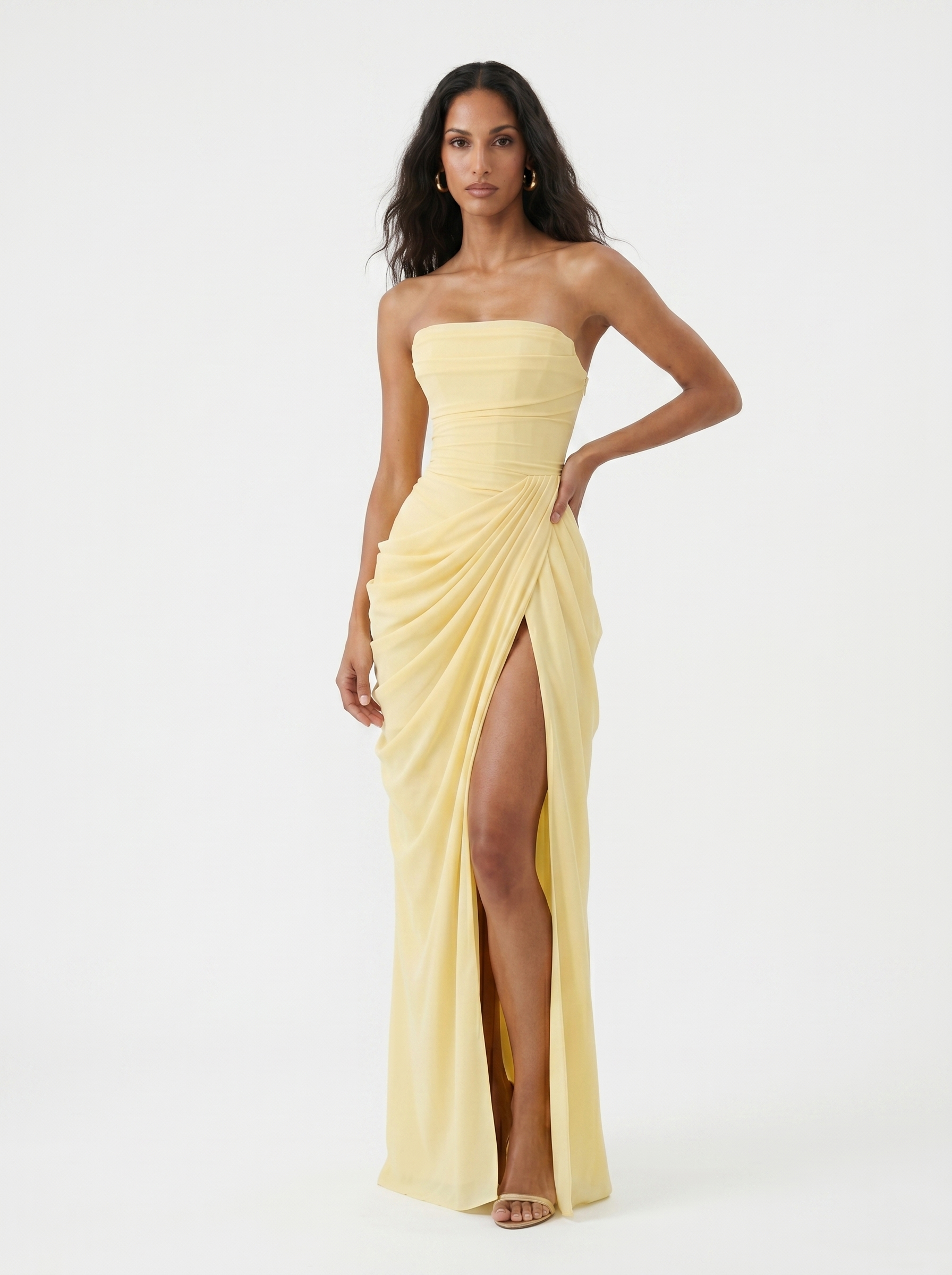Jenesse - Elegant Chiffon Party Dress