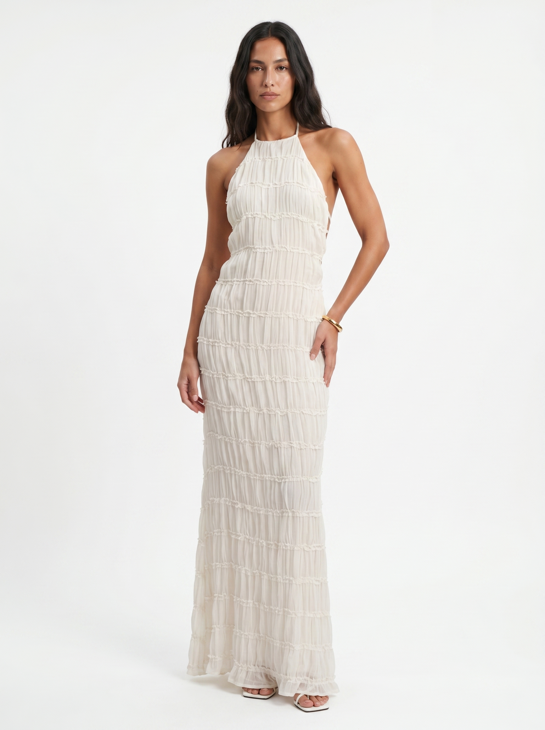 Jochel - Halter Summer Maxi Dress