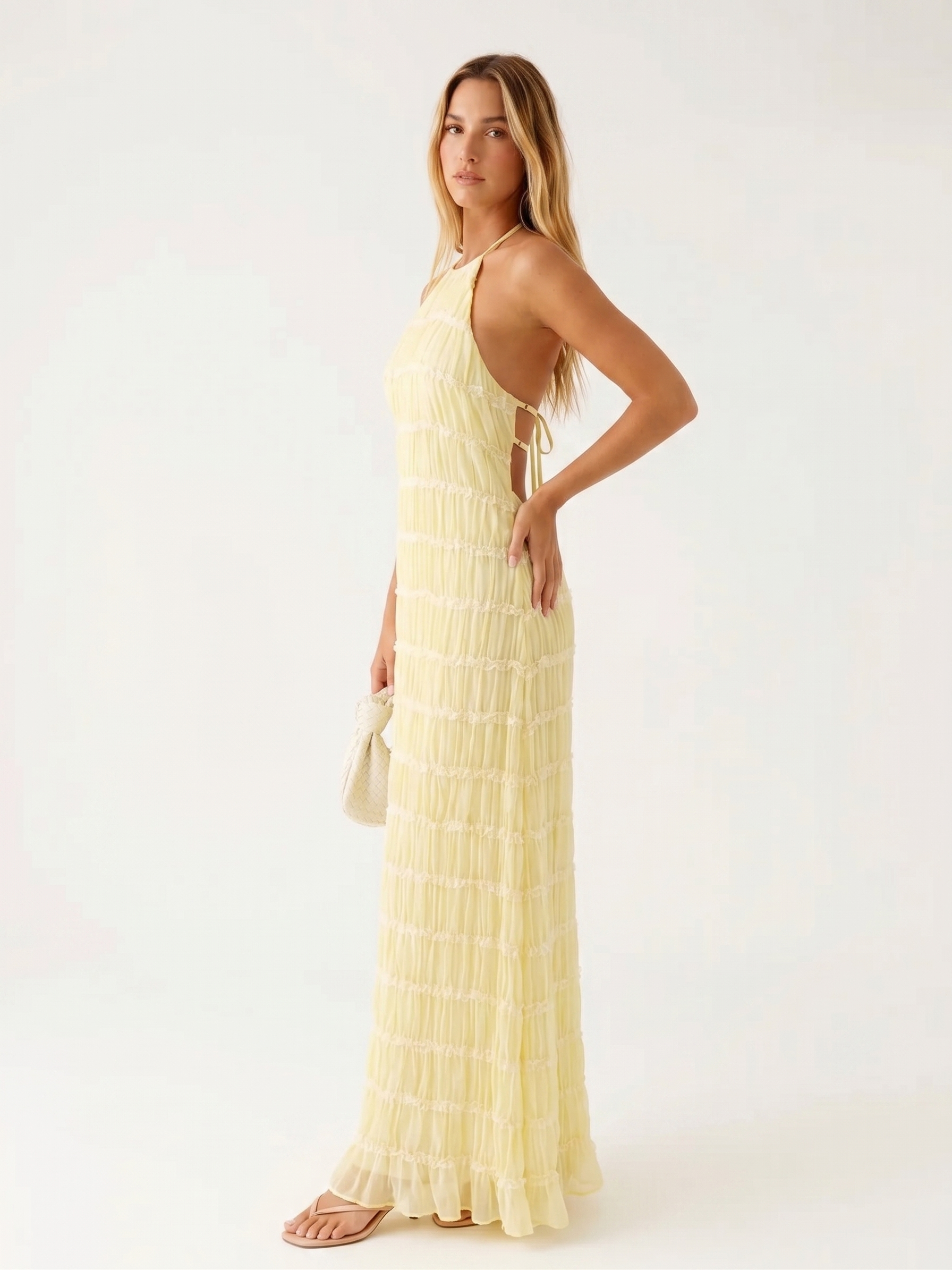 Jochel - Halter Summer Maxi Dress
