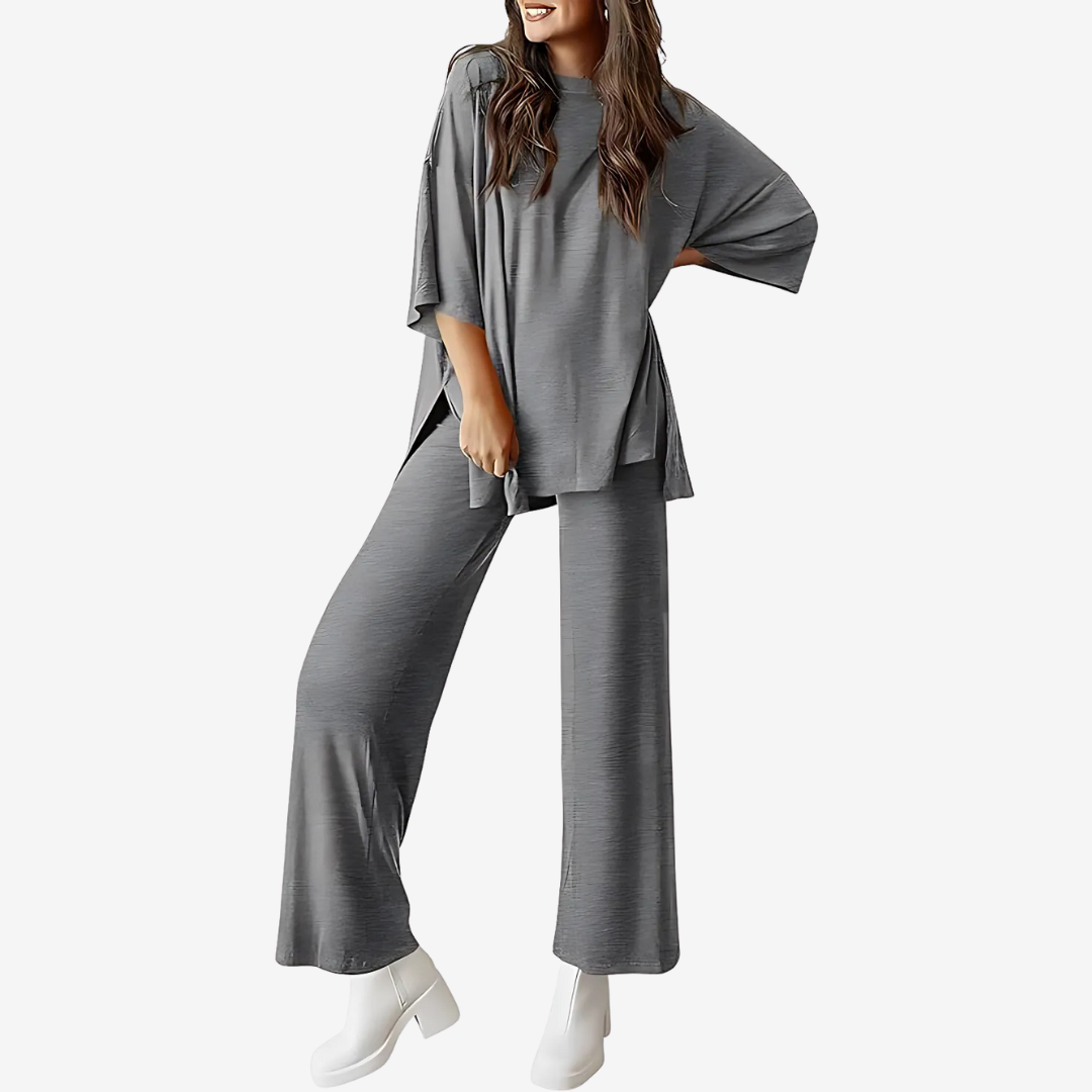 Zally – Effortless Two-Piece Lounge Set
