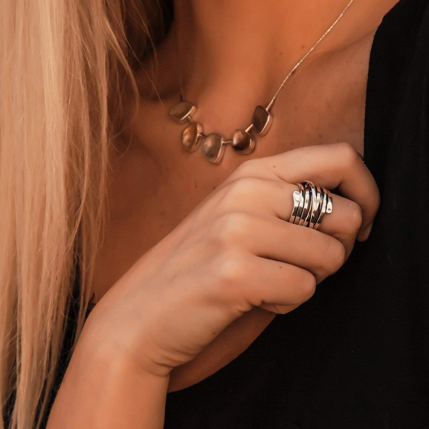 Blaize - Vintage Thick Silver Ring