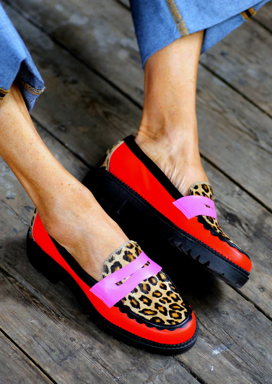 Alisa – Stylish Round-Toe Loafers