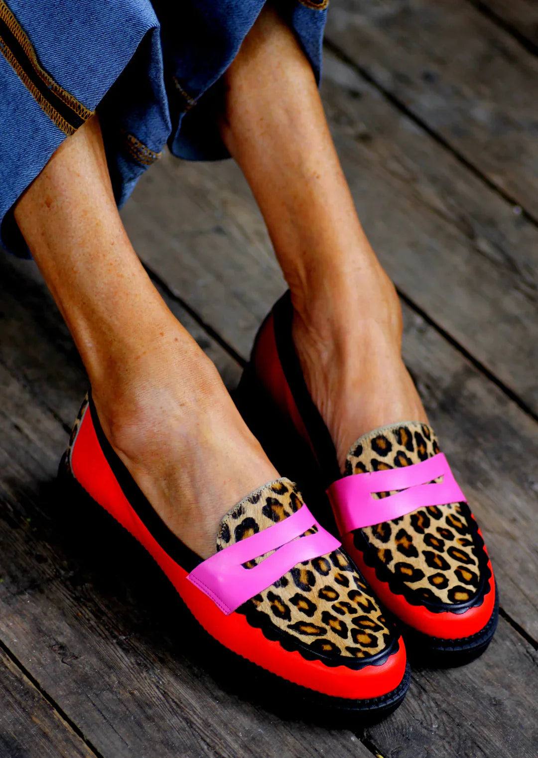 Alisa – Stylish Round-Toe Loafers