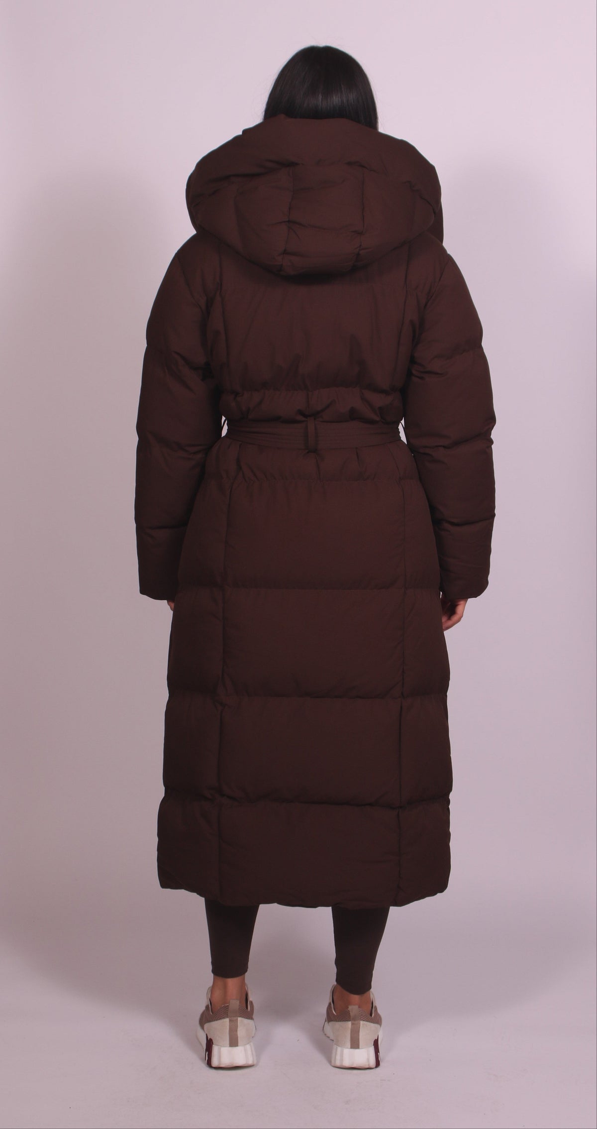 Marley – Hooded Puffer Longline Coat