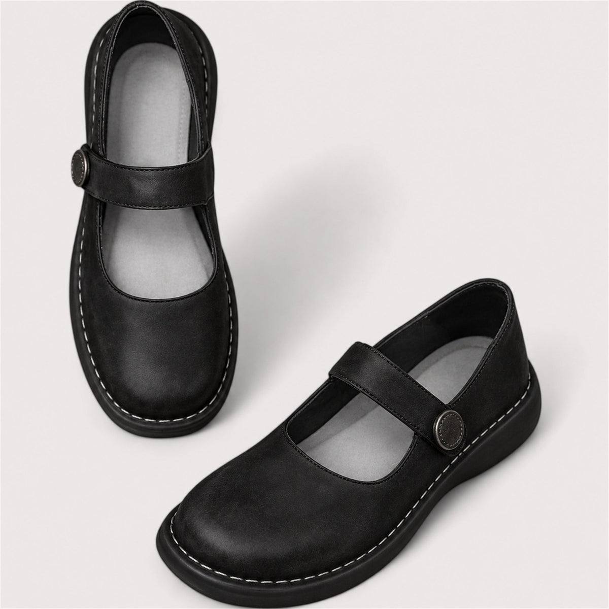 Heidi – Cushioned Mary Jane Shoes
