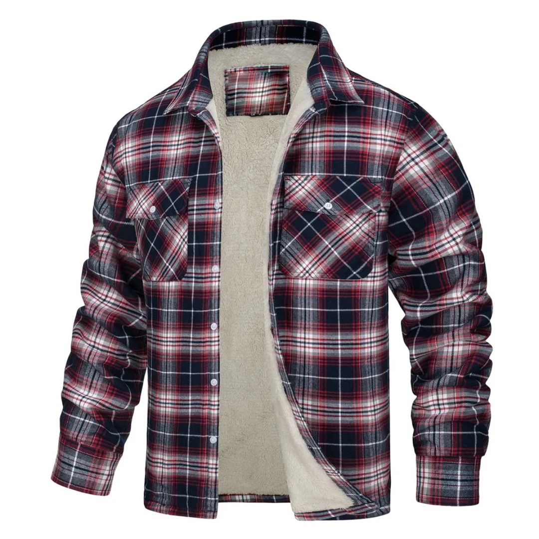 Zachary – Warm Plaid Jacket