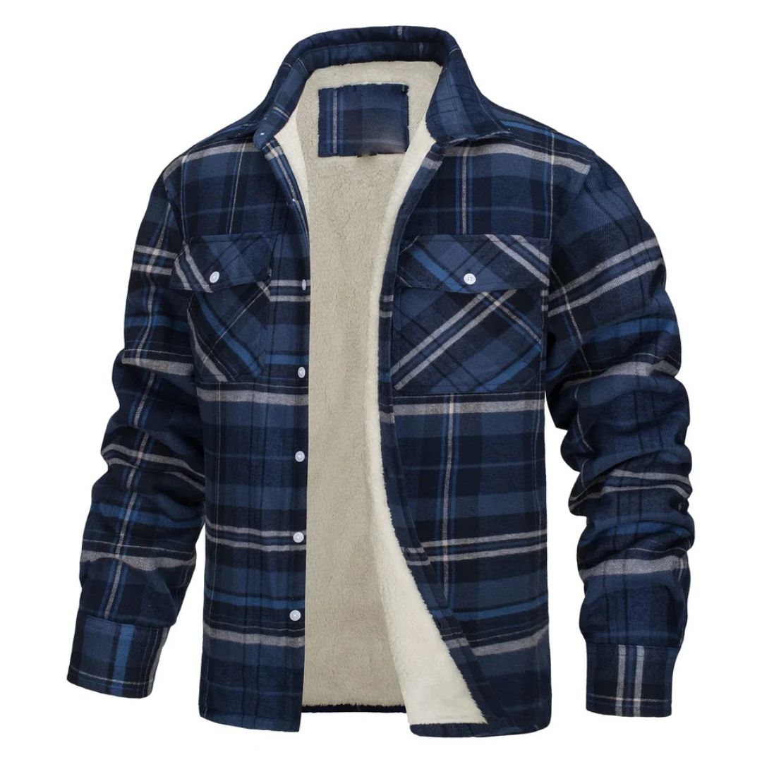 Zachary – Warm Plaid Jacket