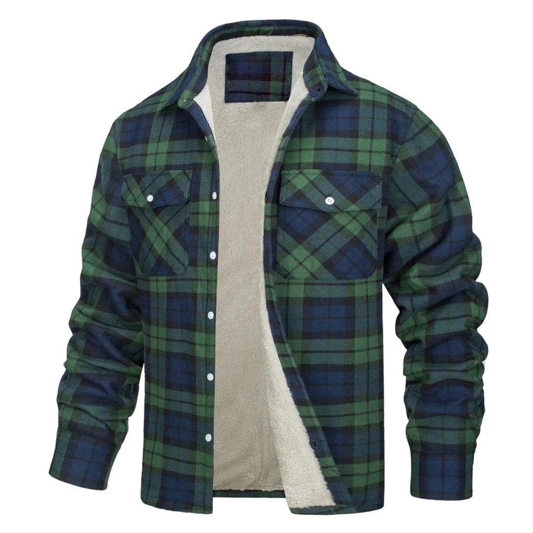 Zachary – Warm Plaid Jacket