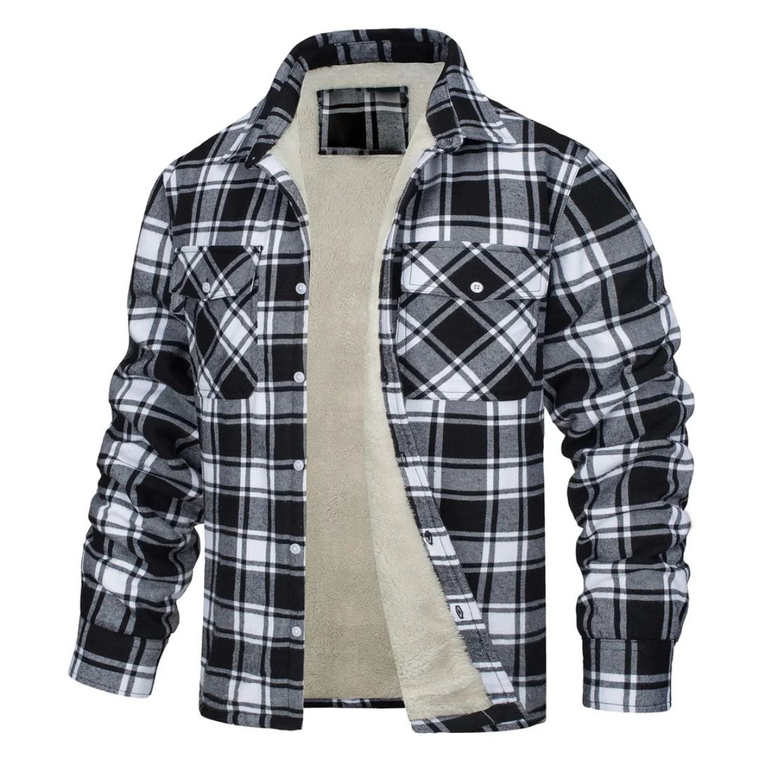 Zachary – Warm Plaid Jacket
