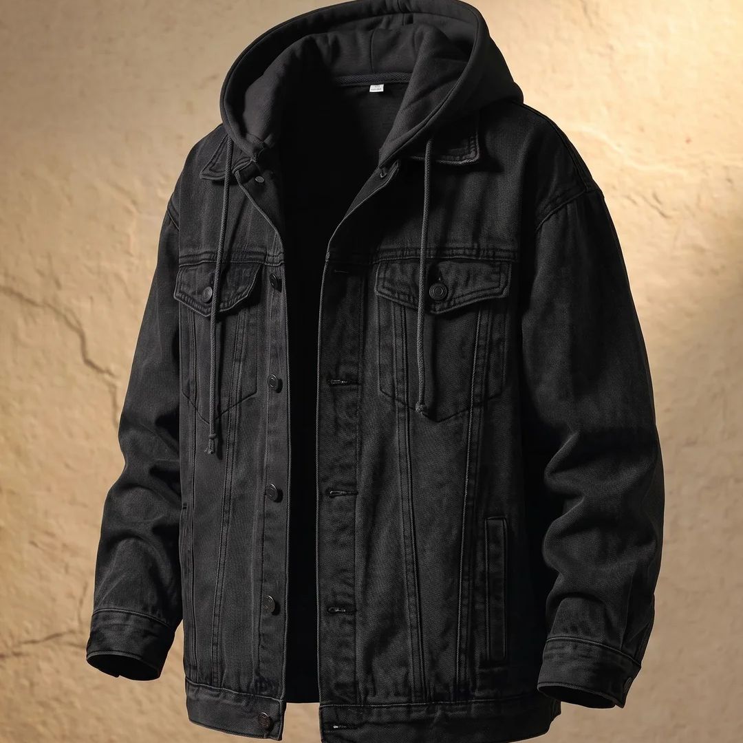 Keith – Urban Hooded Denim Jacket