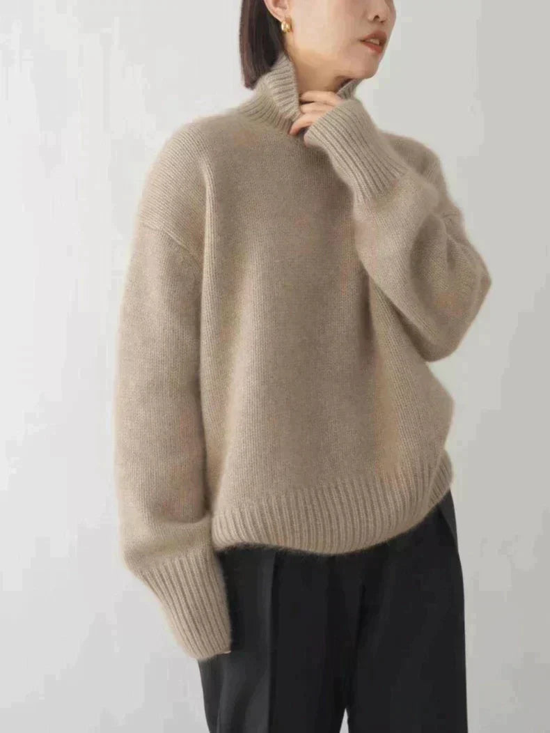 Mona – Cashmere Turtleneck Sweater