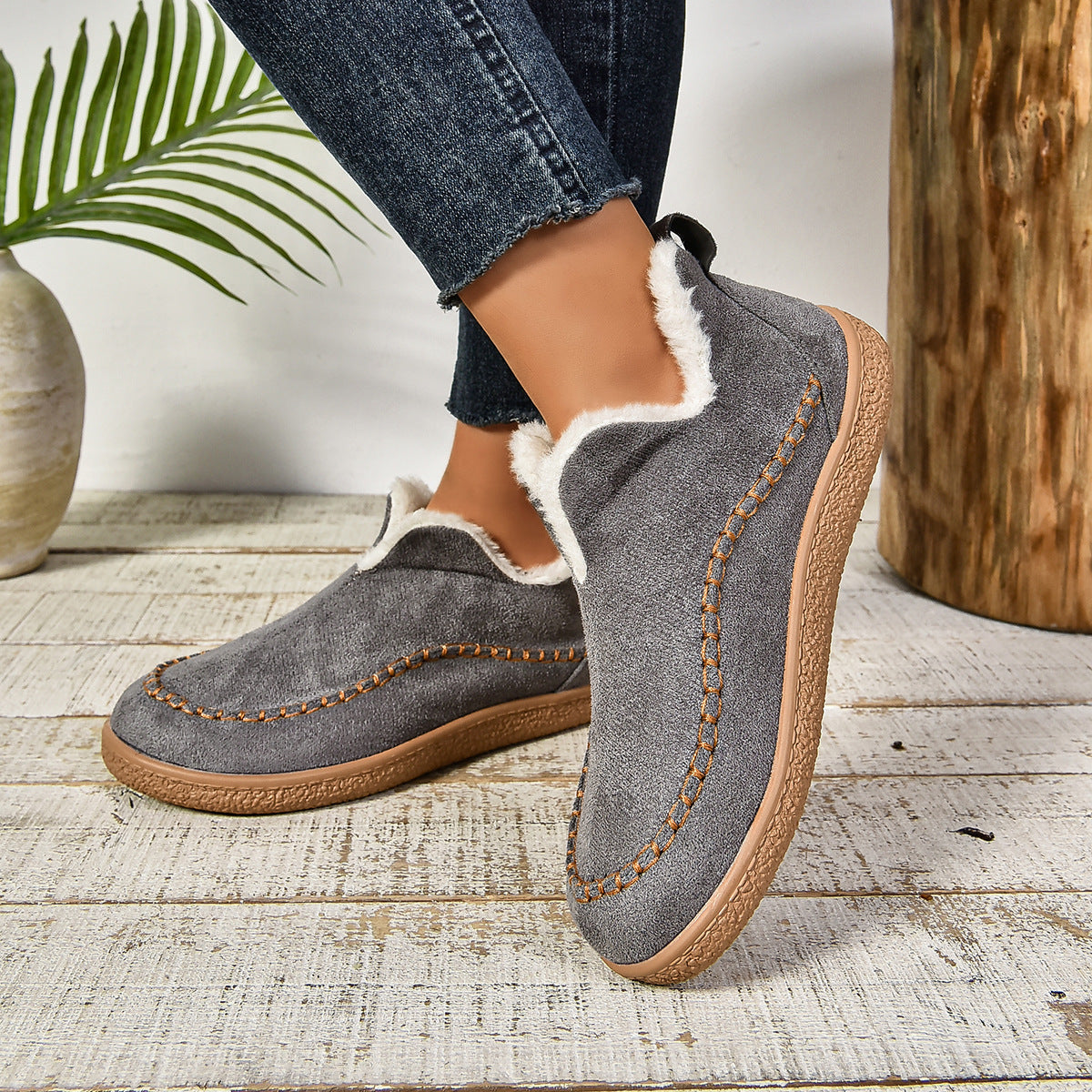 Ellis - Comfort Cushioned Non-Slip Ankle Boots