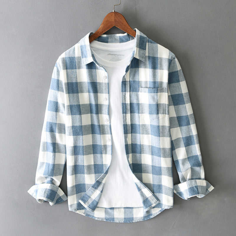 Rowan – Timeless Plaid Cotton Blend Shirt