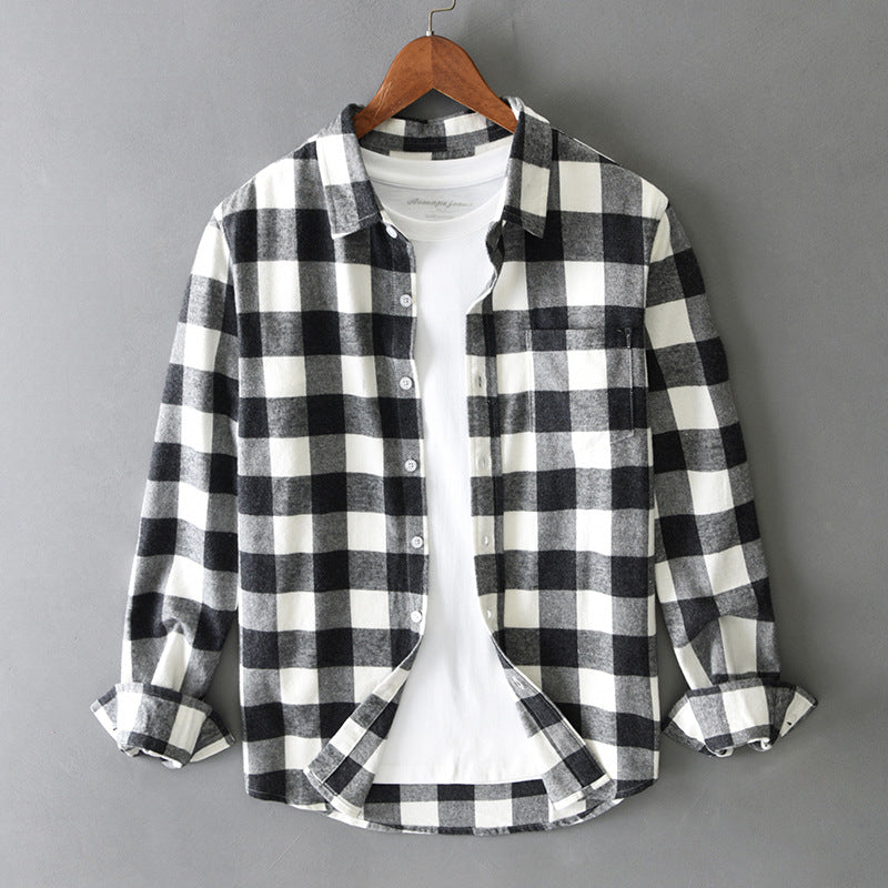Rowan – Timeless Plaid Cotton Blend Shirt