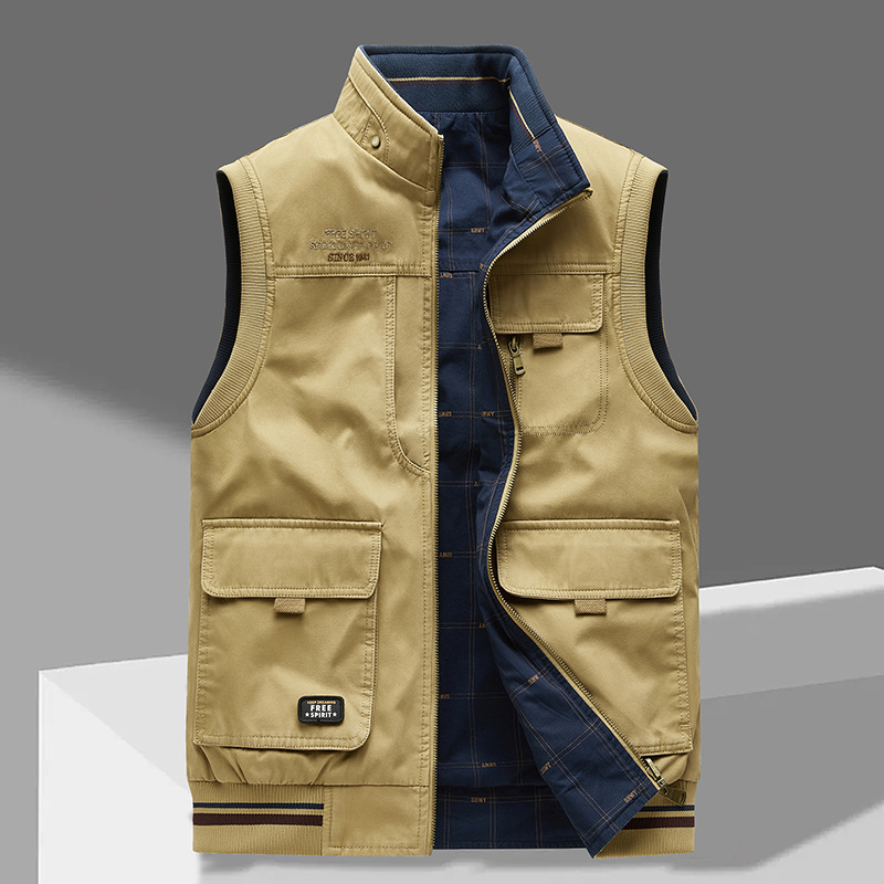 Nash – Luxury Men’s Vest with Utility Pockets
