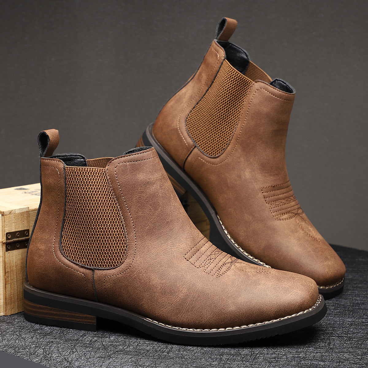 Xian – Timeless Leather Chelsea Boots