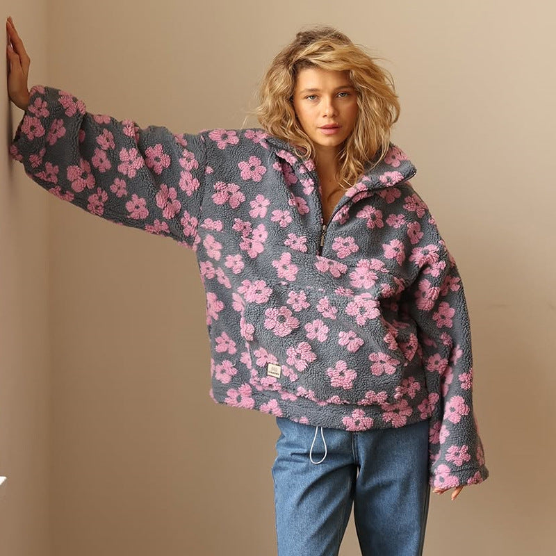 Alana - Cozy Teddy Jacket