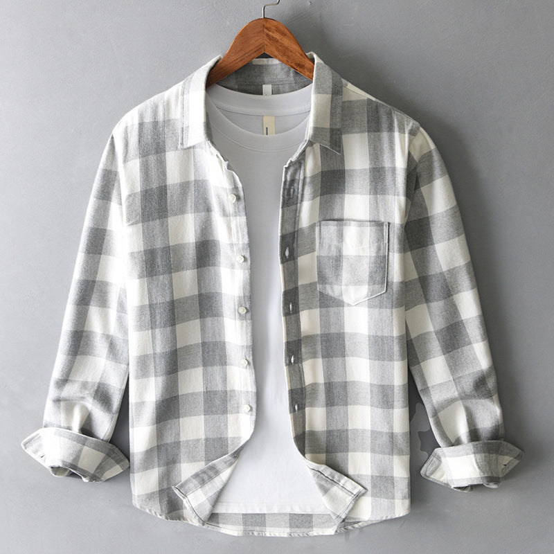 Rowan – Timeless Plaid Cotton Blend Shirt