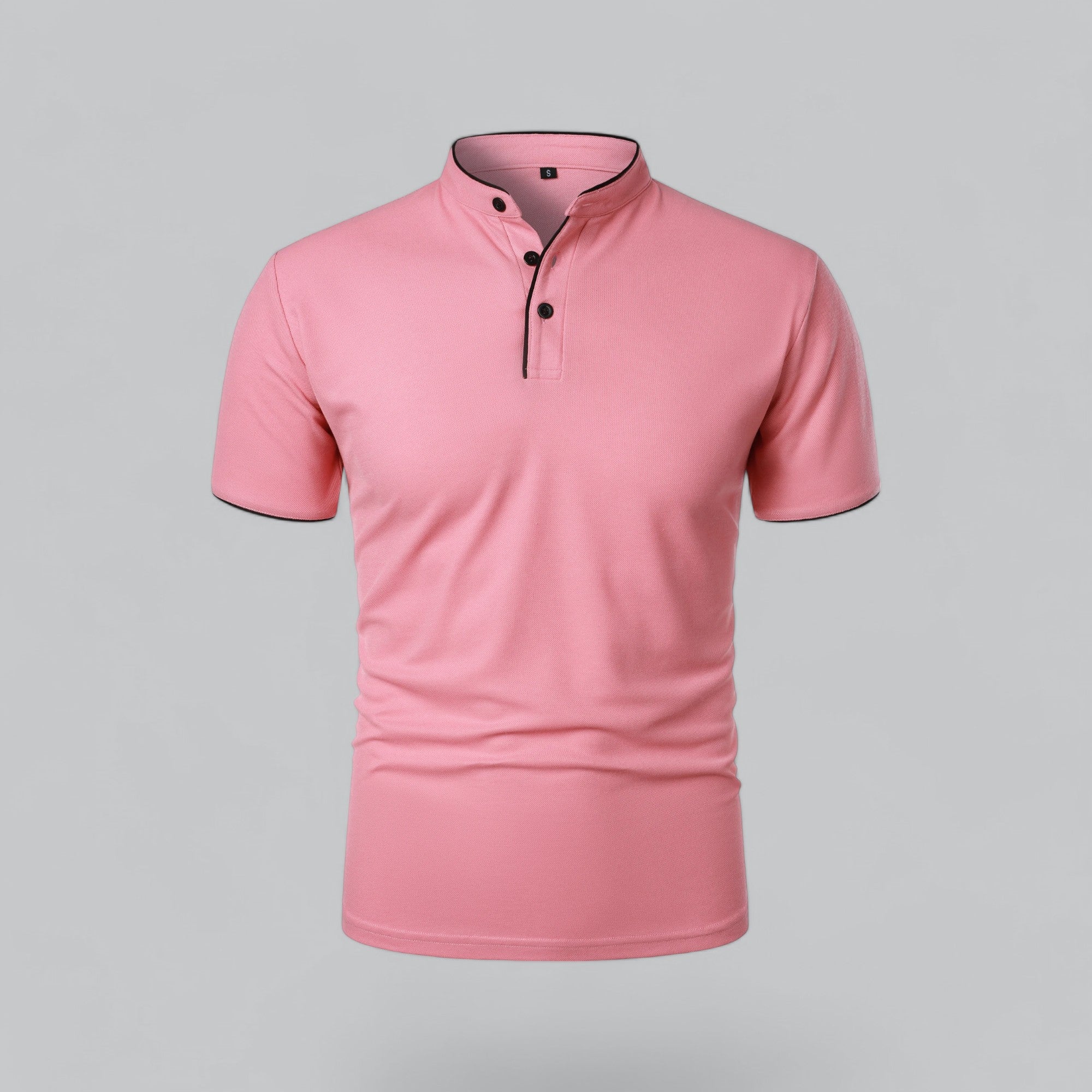 Wilfred - Collarless Polo Shirt