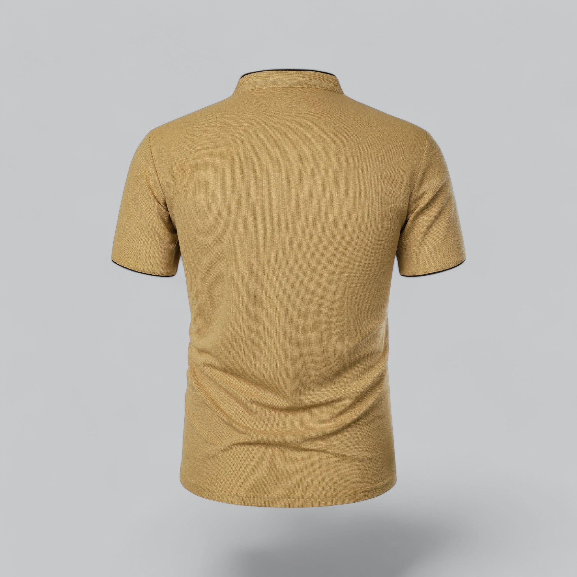 Wilfred - Collarless Polo Shirt