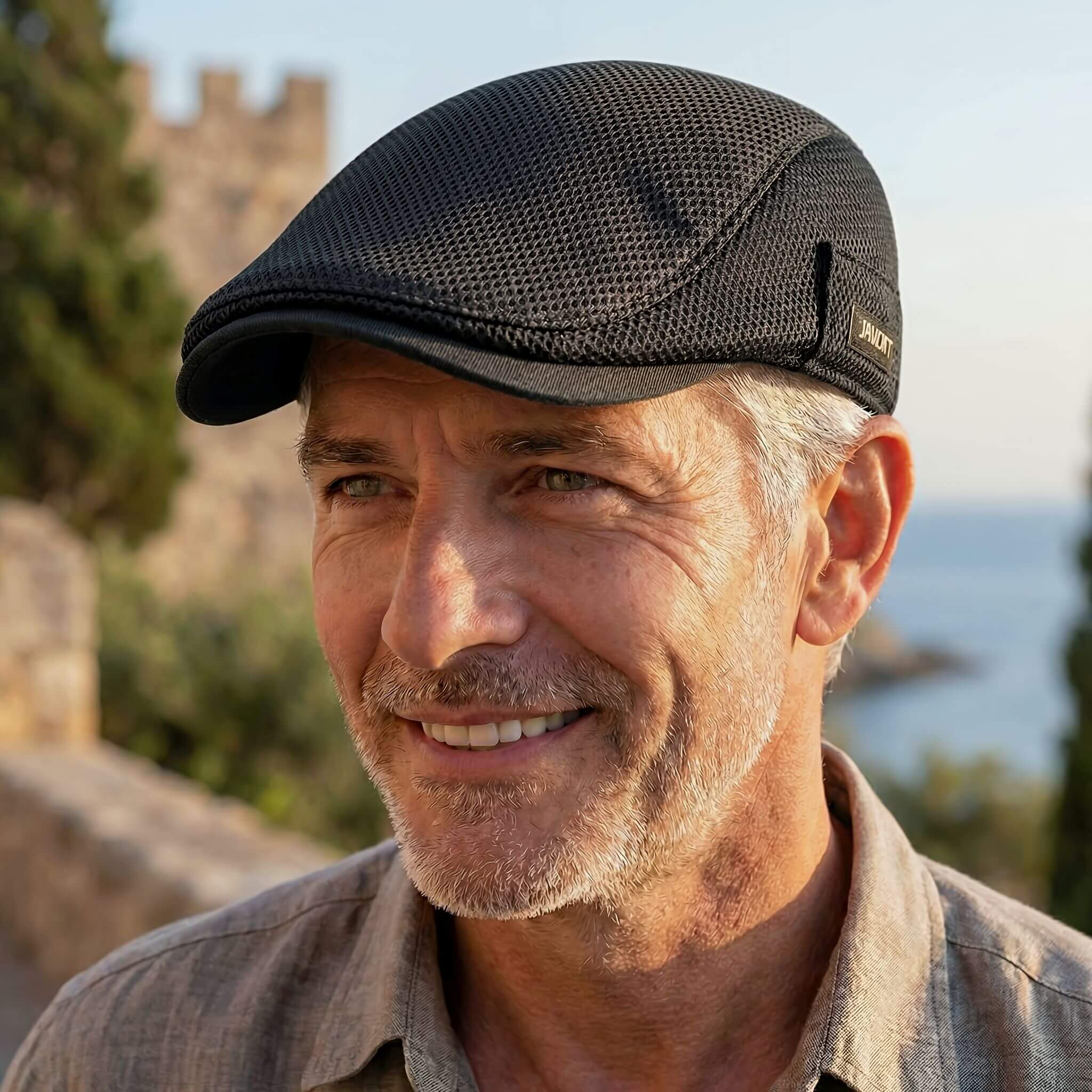 Brayden - Breathable Mesh Flat Cap