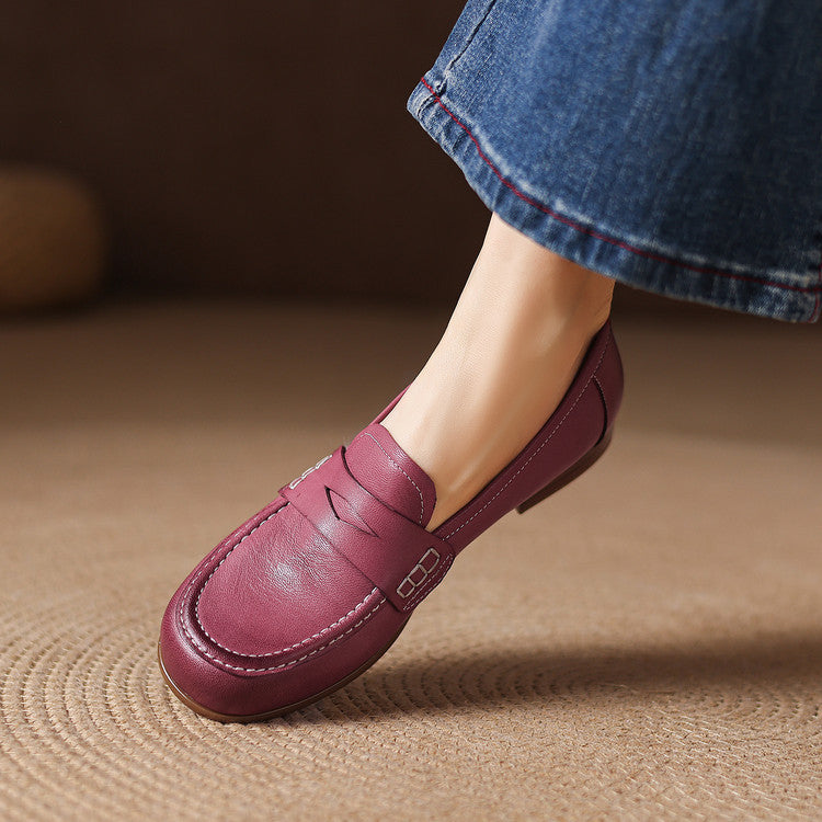 Kehlani - Genuine Leather Loafers