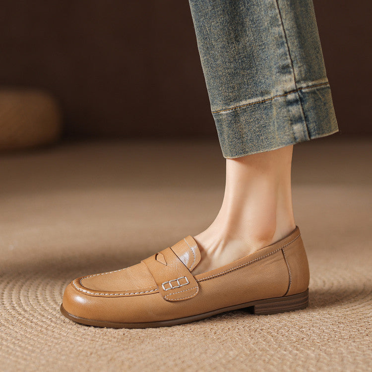 Kehlani - Genuine Leather Loafers