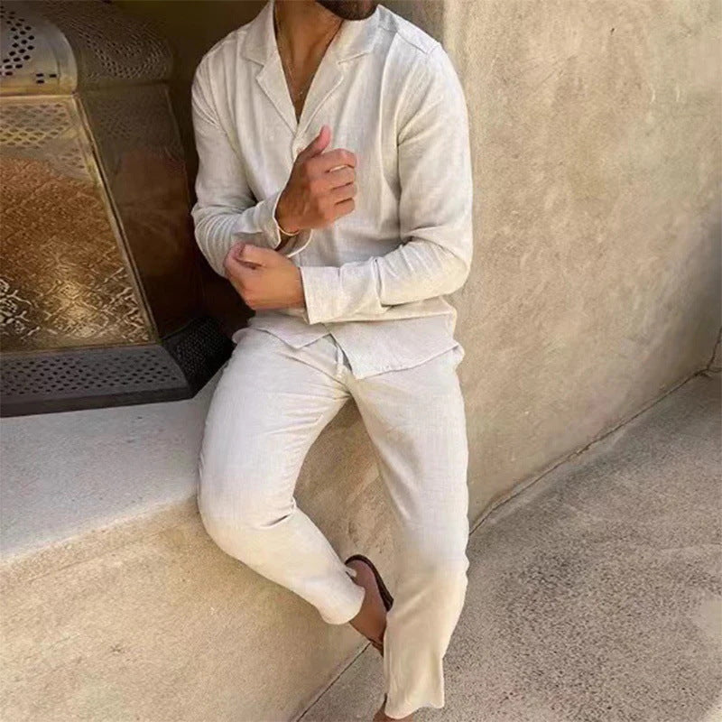 Kiel – Summer Linen Set for Effortless Style