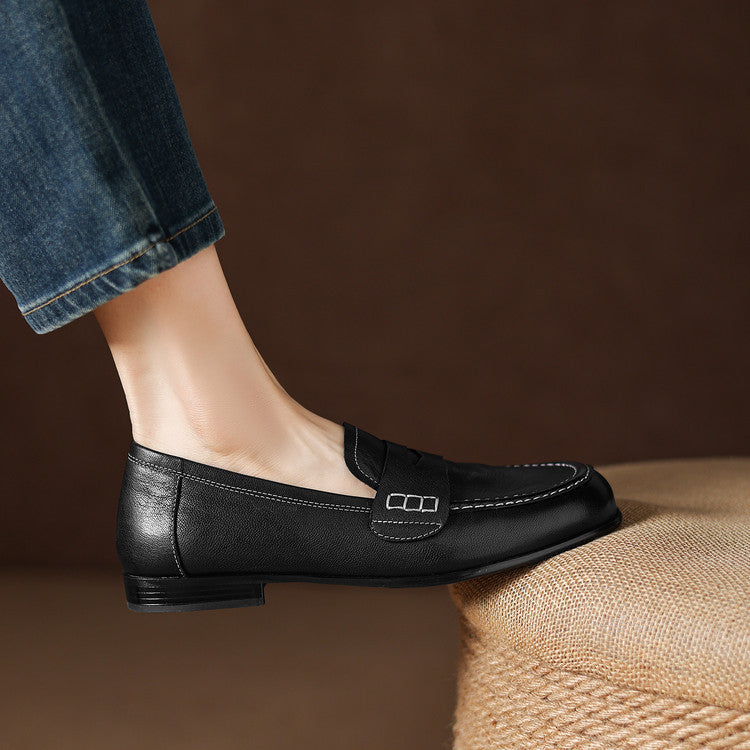 Kehlani - Genuine Leather Loafers