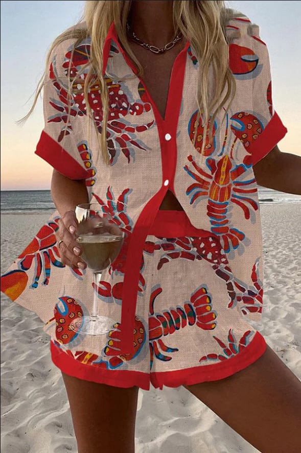 Lorine - 2-Piece Summer Linen Co-Ord Set