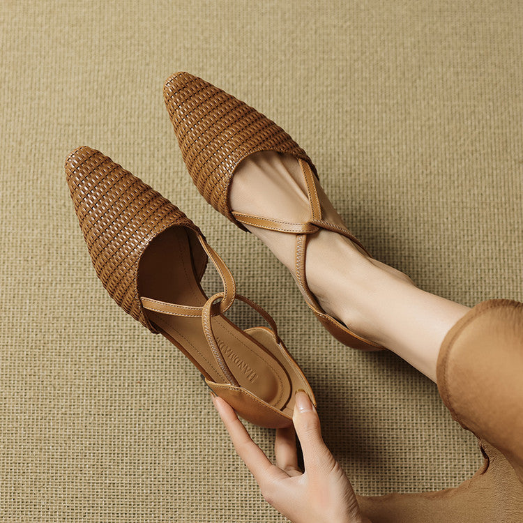 Colbie - Genuine Leather Heels