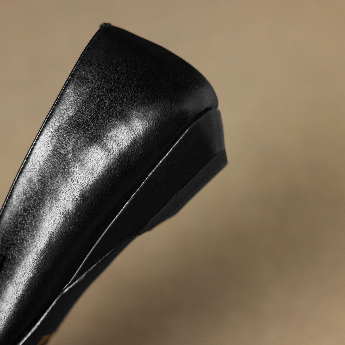 Rayne - Brogued Double-Strap Mary Jane Flat