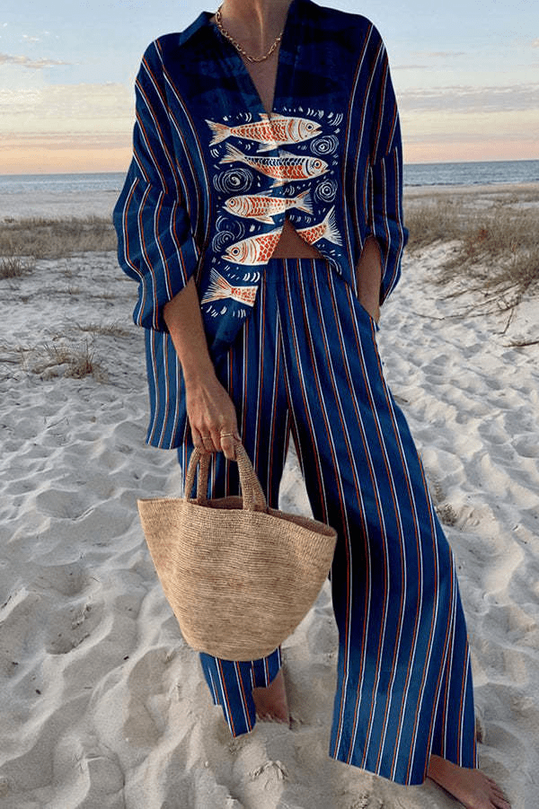 Maine - 2-Piece Summer Linen Co-Ord Set