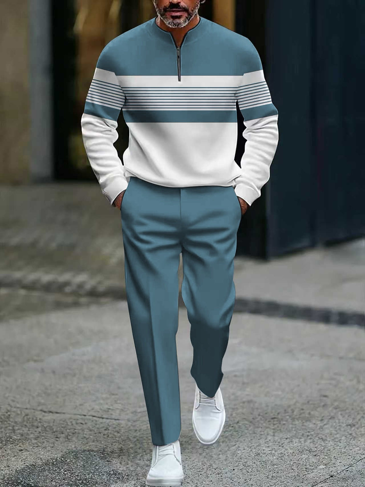 Mason – Men's Graphic Two-Piece Set