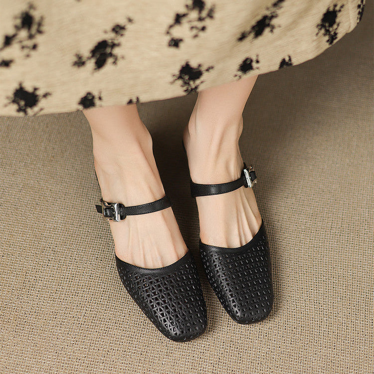 Tabitha - Genuine Leather Mules